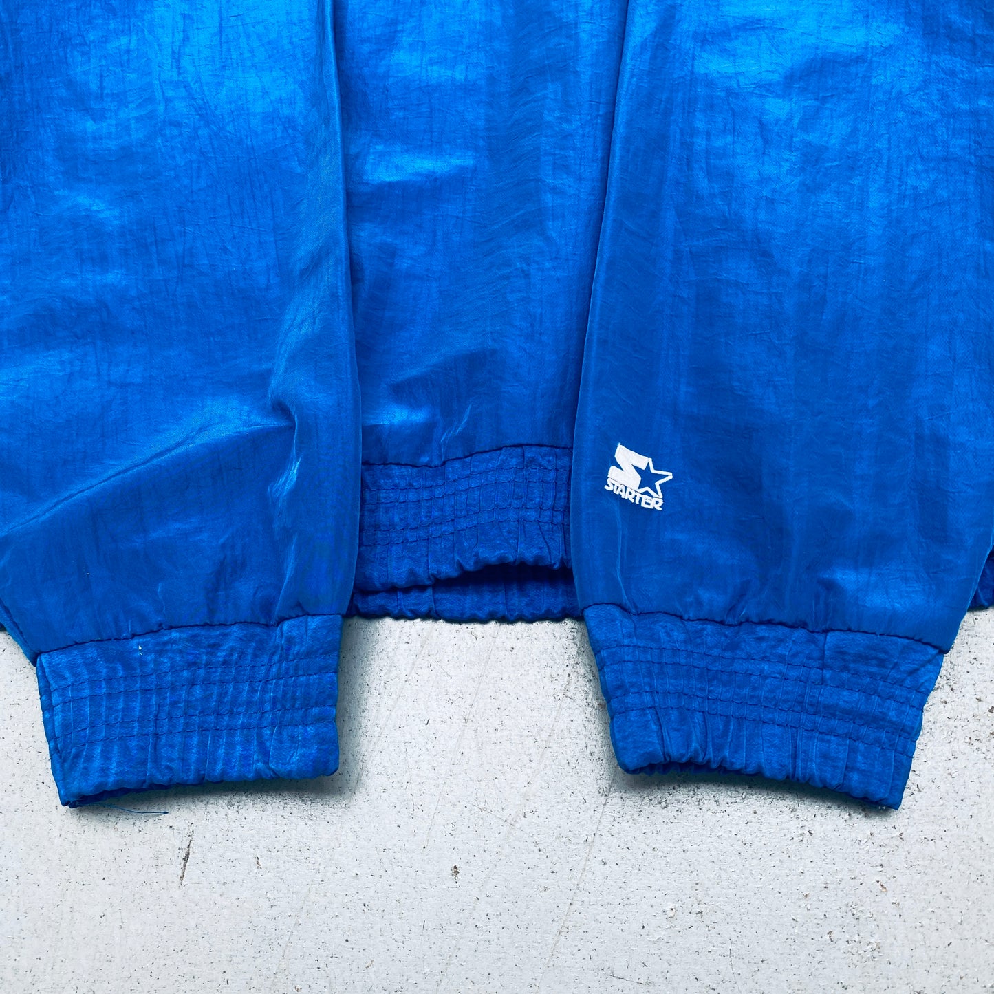 Philadelphia Phillies: 1990's 1/4 Zip Starter Dugout Jacket (XL)