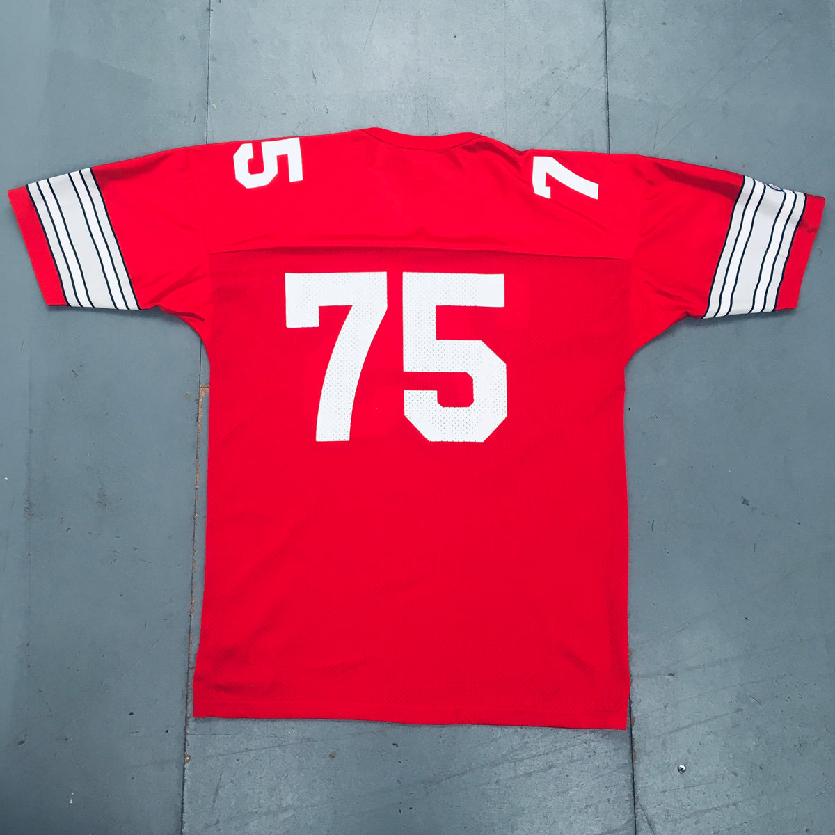 THE Ohio State Buckeyes: No. 75 Orlando Pace Champion Jersey (L