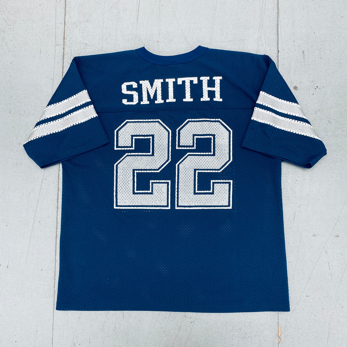 Emmitt Smith Dallas Cowboys Mitchell & Ness Throwback Name/Number Fleece  Hoodie