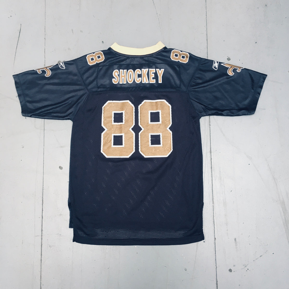 Jeremy Shockey Authentic NFL Stitched Jersey –