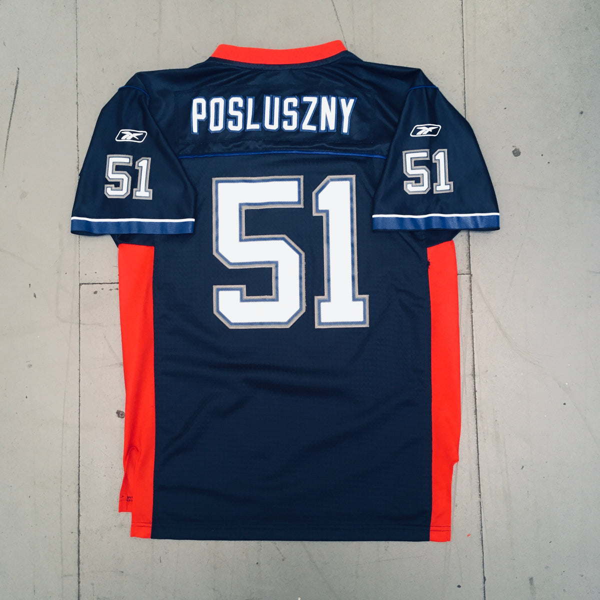 Paul Posluszny Sewn Bills Jersey