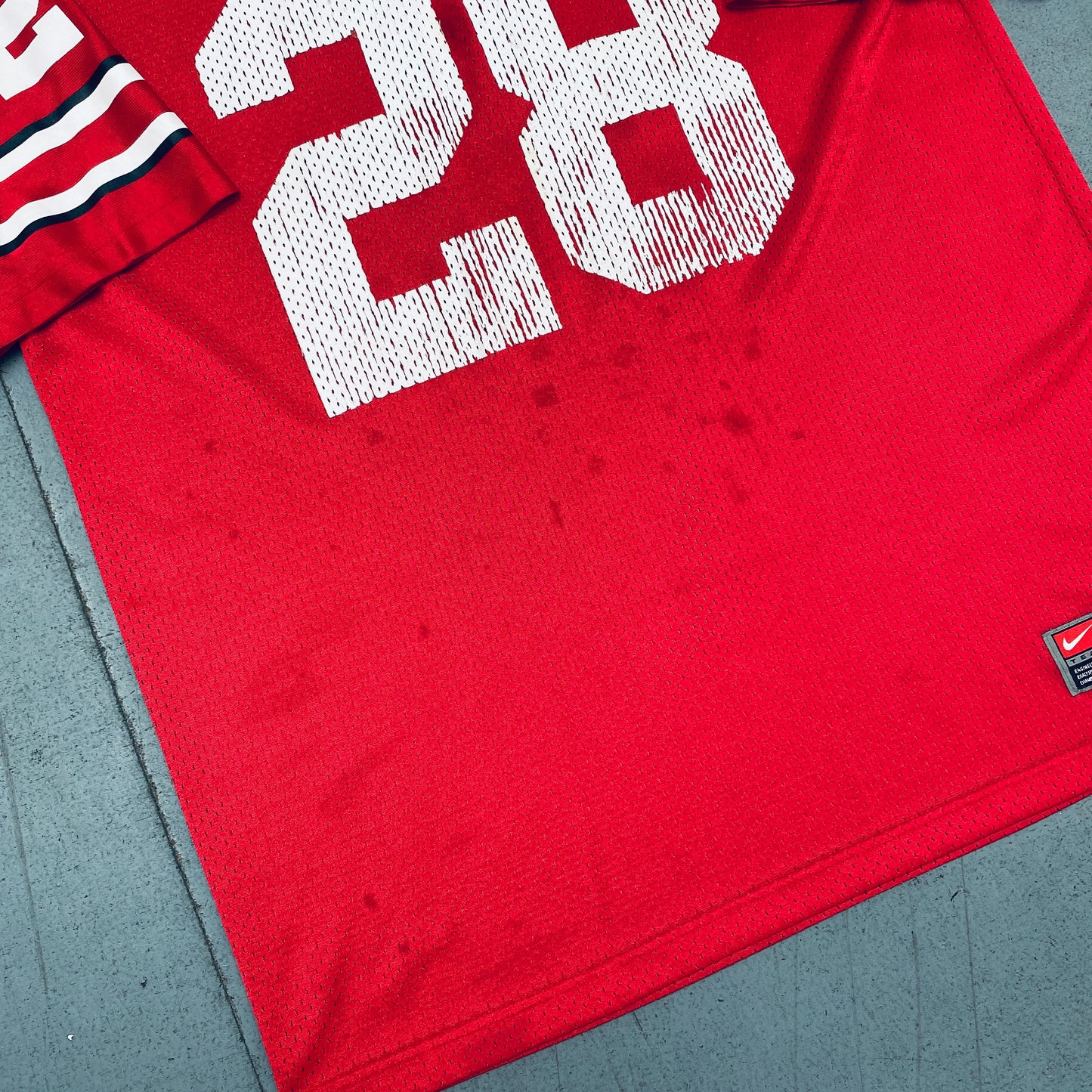 THE Ohio State Buckeyes: No. 28 "Beanie Wells" Nike Jersey (L)