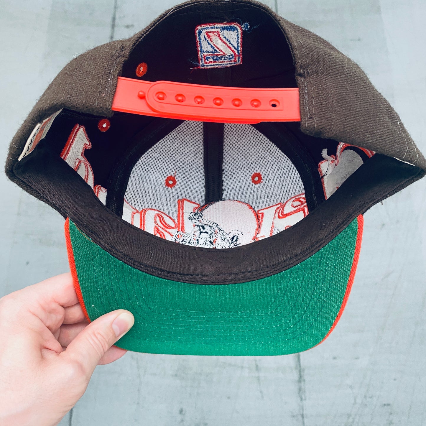 Cleveland Browns: 1990's Logo 7 Embroidered Snapback