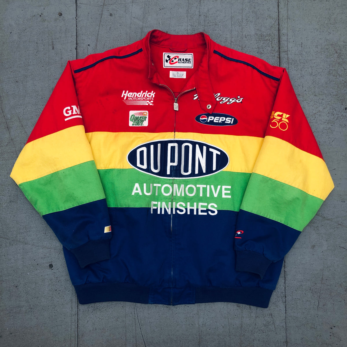 Jeff gordon rainbow deals warrior jacket