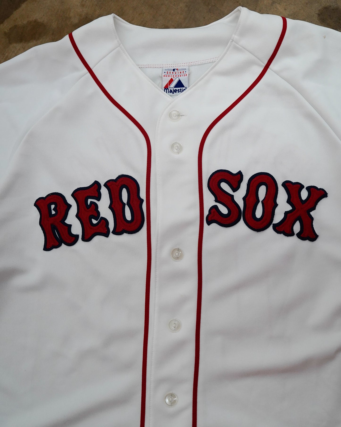 Boston Red Sox: Dustin Pedroia 2007 Rookie White Majestic Stitched Jersey (XL)