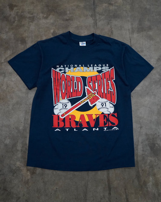 Atlanta Braves: 1991 National League Champions Tee Medium