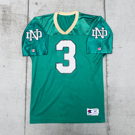 Notre Dame Fighting Irish: No. 3 "Joe Montana" Champion Jersey (L)