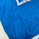 Detroit Lions: 1990's Reebok Embroidered Spellout Proline Sideline Jacket (L/XL)