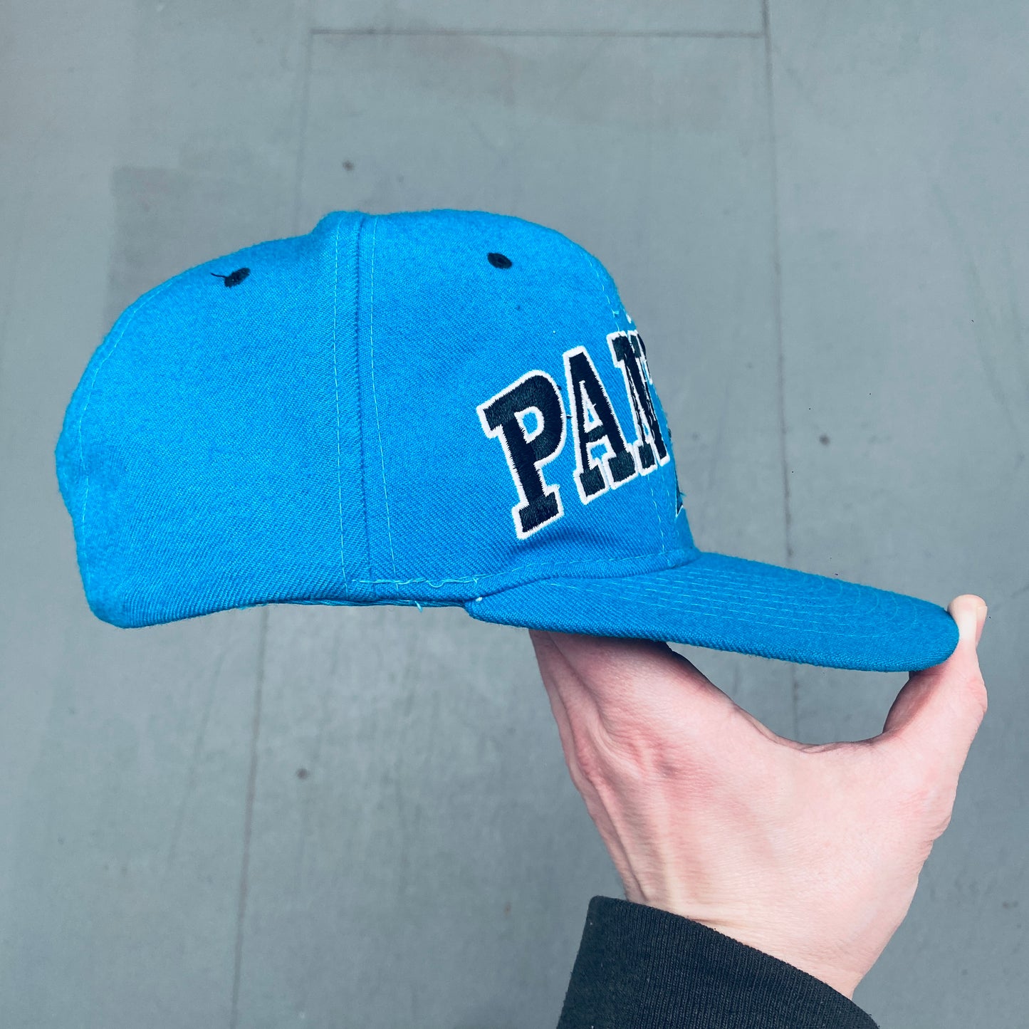 Carolina Panthers: 1990's Embroidered Starter Snapback