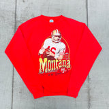 San Francisco 49ers: 1990 Salem Sportswear Joe Montana Sweat (S/M)