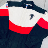 Atlanta Falcons: 1990's Apex One Wave Fullzip Proline Jacket (XL)