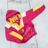 Florida State Seminoles: 1990's 1/4 Zip Breakaway Starter Jacket (M)