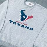 Houston Texans: 1999 Logo Athletic Team Announce Spellout Sweat (XXL)