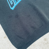 Carolina Panthers: 1990's Russell Athletic Graphic Spellout Sweat (S/M)