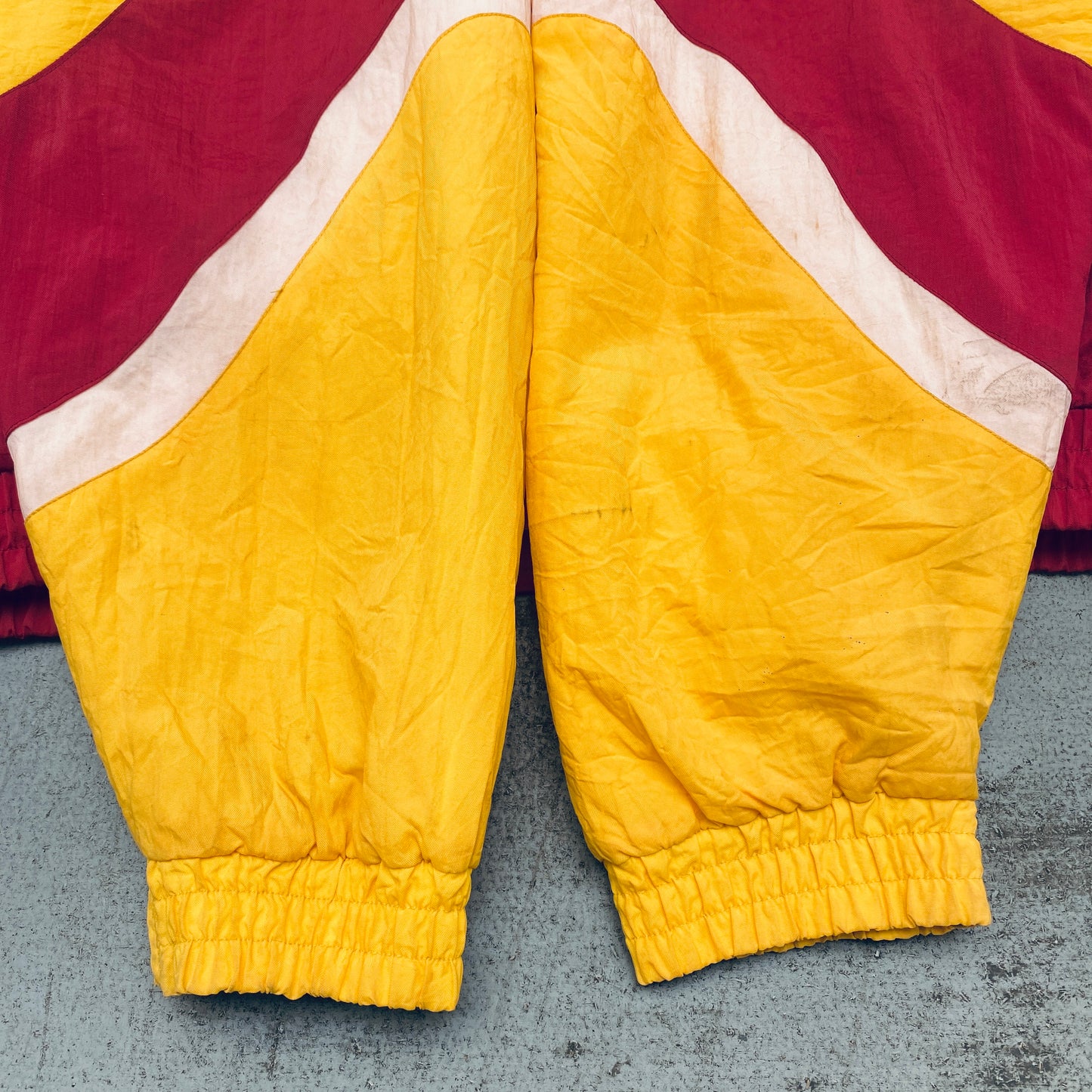 Washington Redskins: 1990's Apex One "Ice Cream Man" Wave Fullzip Proline Jacket (XL)