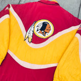 Washington Redskins: 1990's Apex One Ice Cream Man Wave Fullzip Proline Jacket (XL)