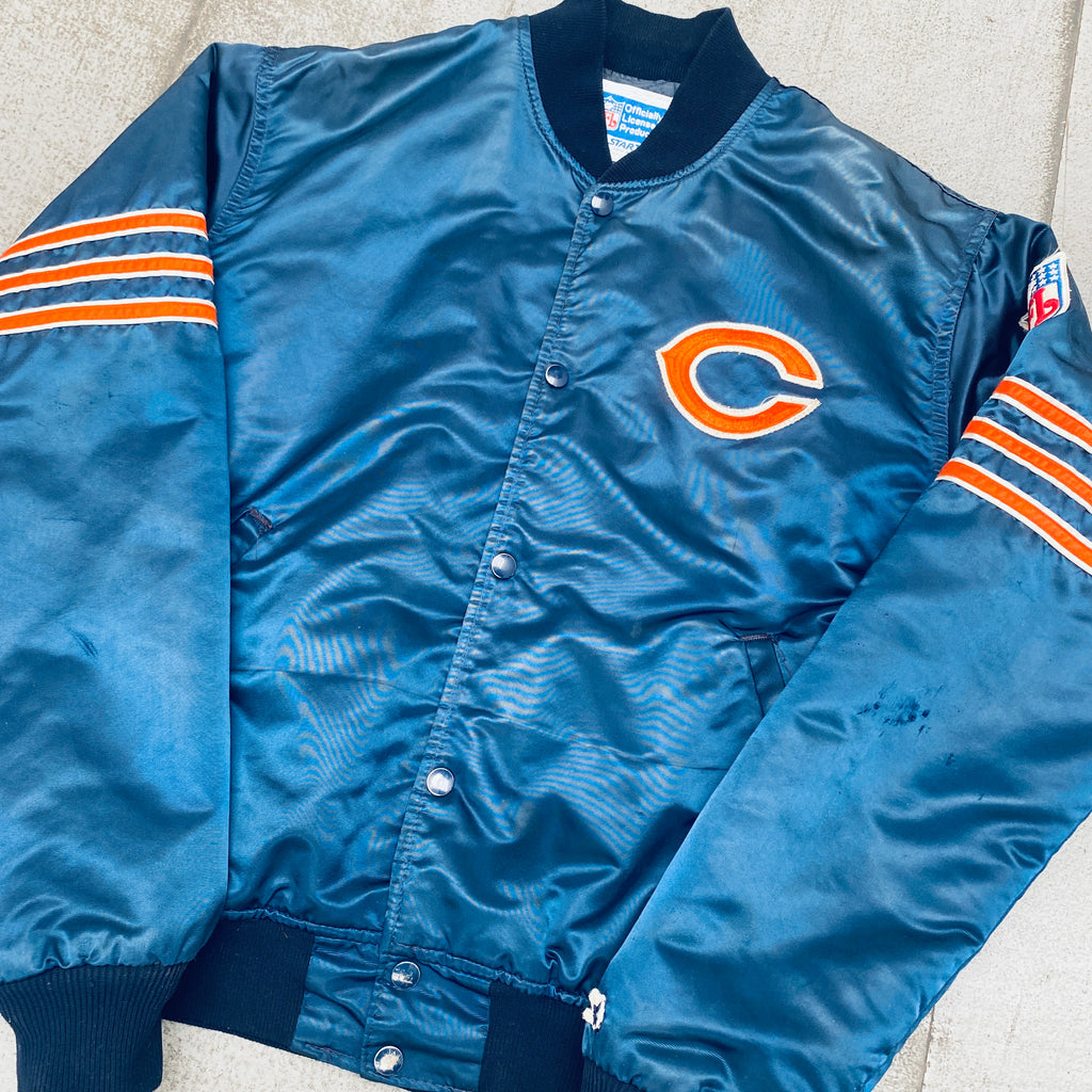 chicago bears satin jackets