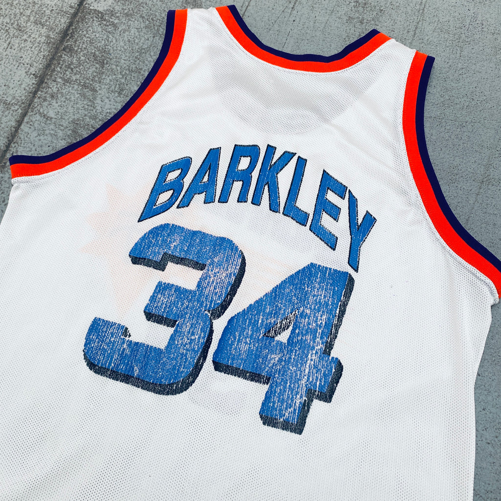 Phoenix Suns Charles Barkley White Vintage Jersey