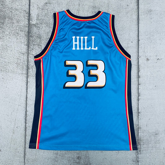 Detroit Pistons: Grant Hill 1998/99 Teal Champion Jersey (M)