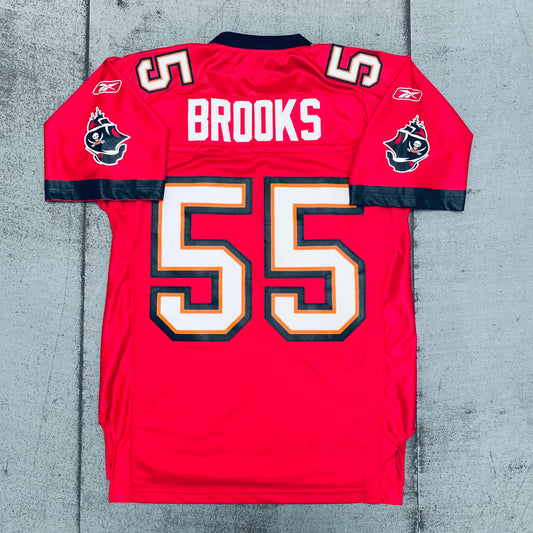 Tampa Bay Buccaneers: Derrick Brooks 2007/08 - Stitched (M)