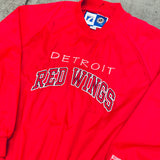 Detroit Red Wings: 1990's Logo 7 Embroidered Spellout Rinkside Jacket (L/XL)