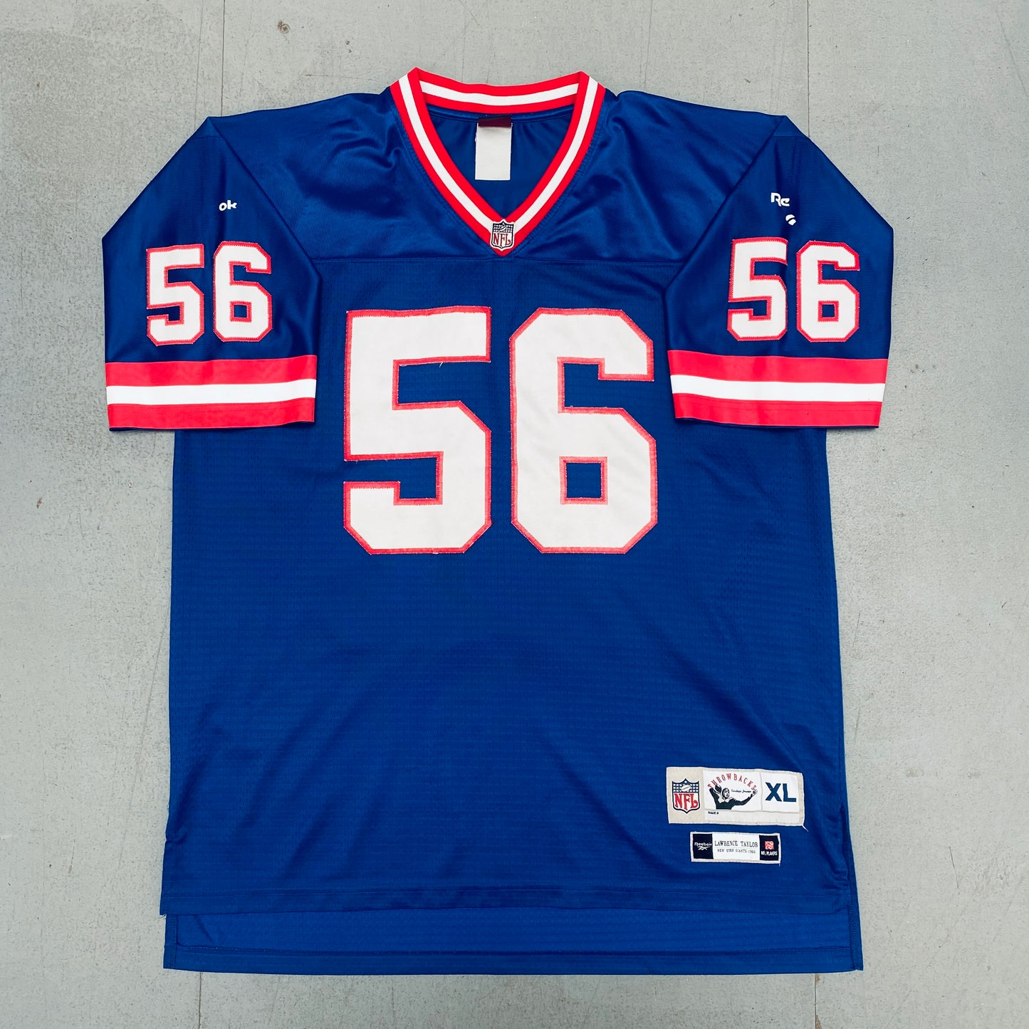 New York Giants: Lawrence Taylor 1986 Throwback Jersey - Stitched (XL)