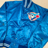Toronto Blue Jays: 1980's Satin Lightweight Diamond Collection Starter Bomber Jacket (M)