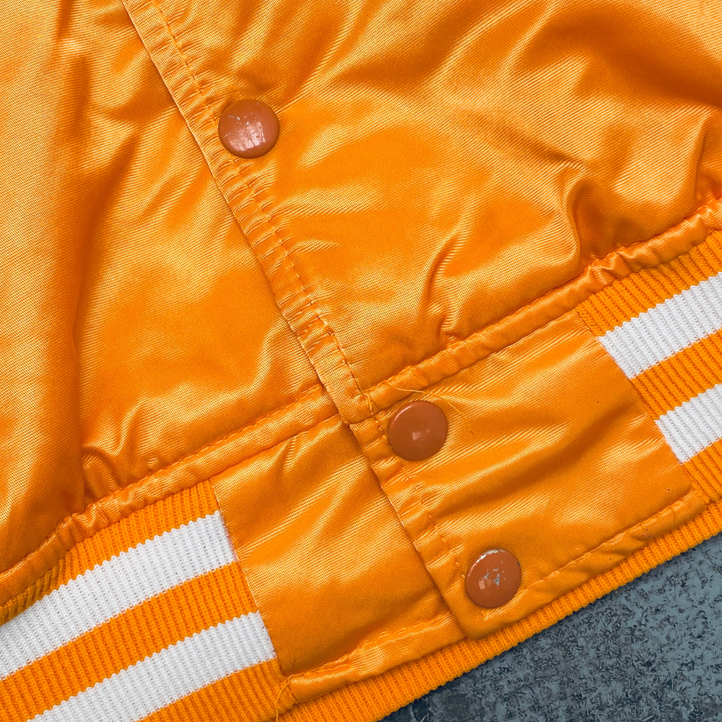 Tampa Bay Buccaneers: 1980's Satin Creamsicle Starter Bomber Jacket (L –  National Vintage League Ltd.