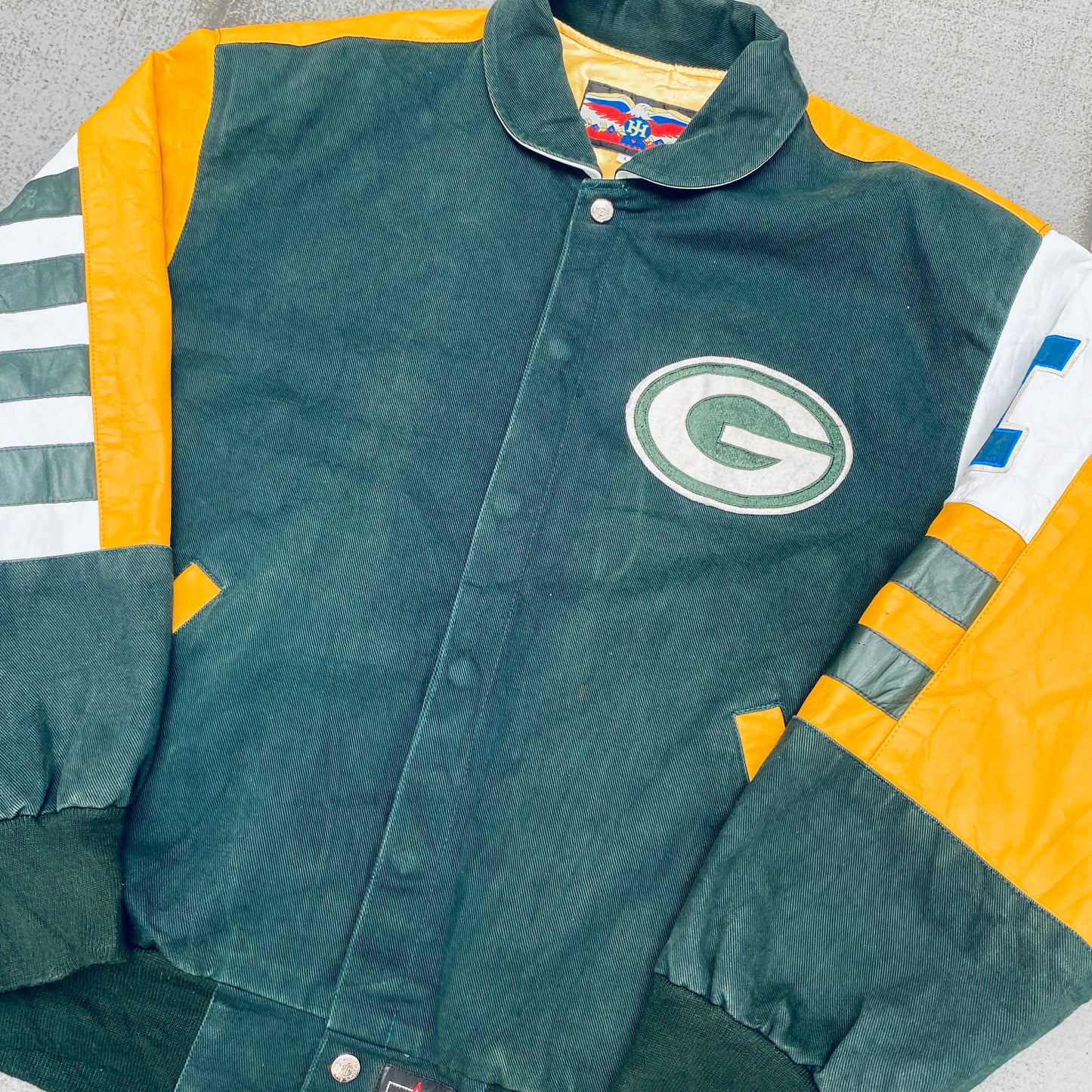 Green Bay Packers: 1990's Jeff Hamilton Jacket (L)