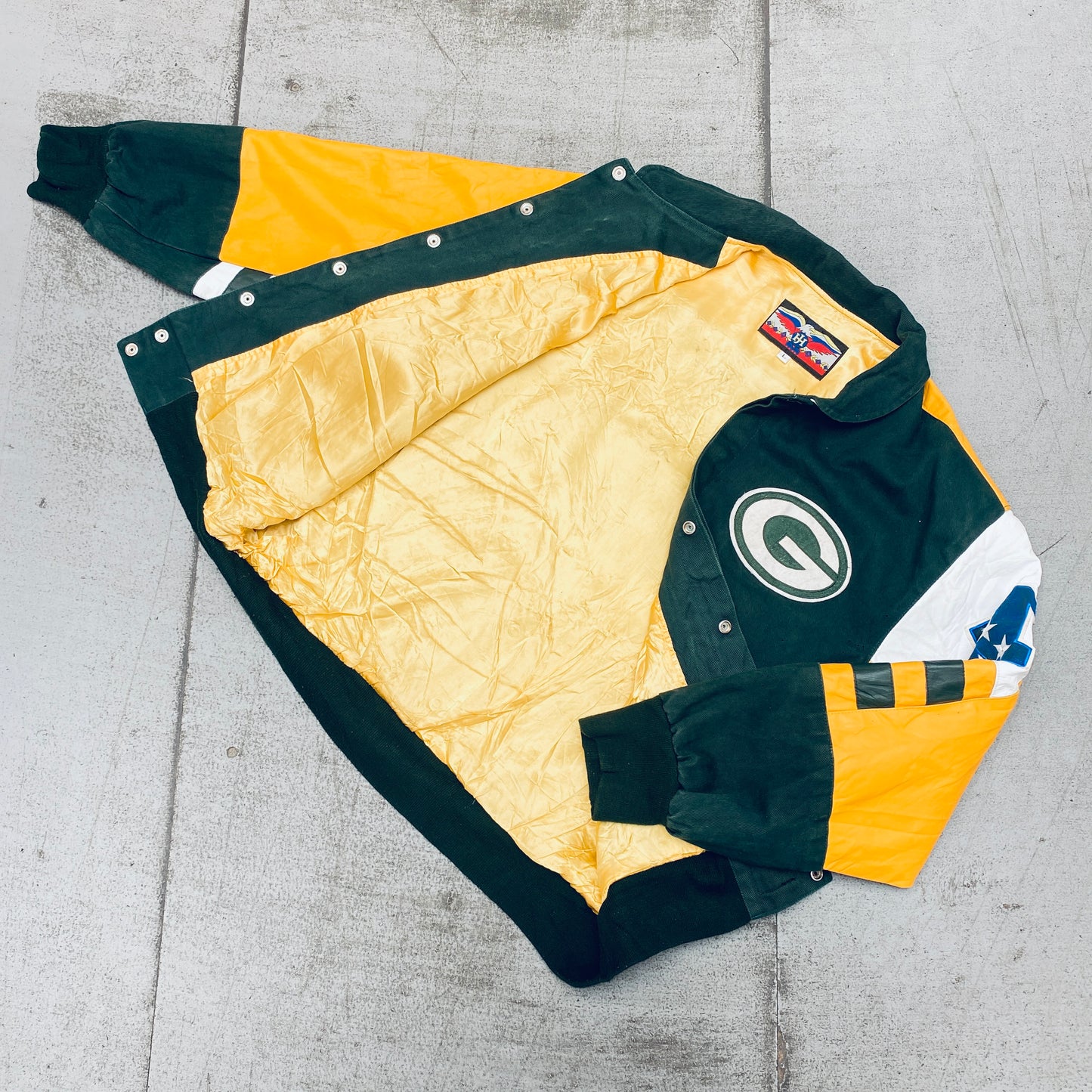 Green Bay Packers: 1990's Jeff Hamilton Jacket (L)