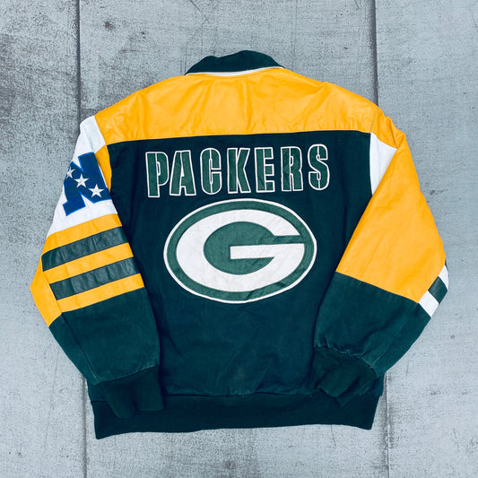 Green Bay Packers: 1990's Jeff Hamilton Jacket (L)