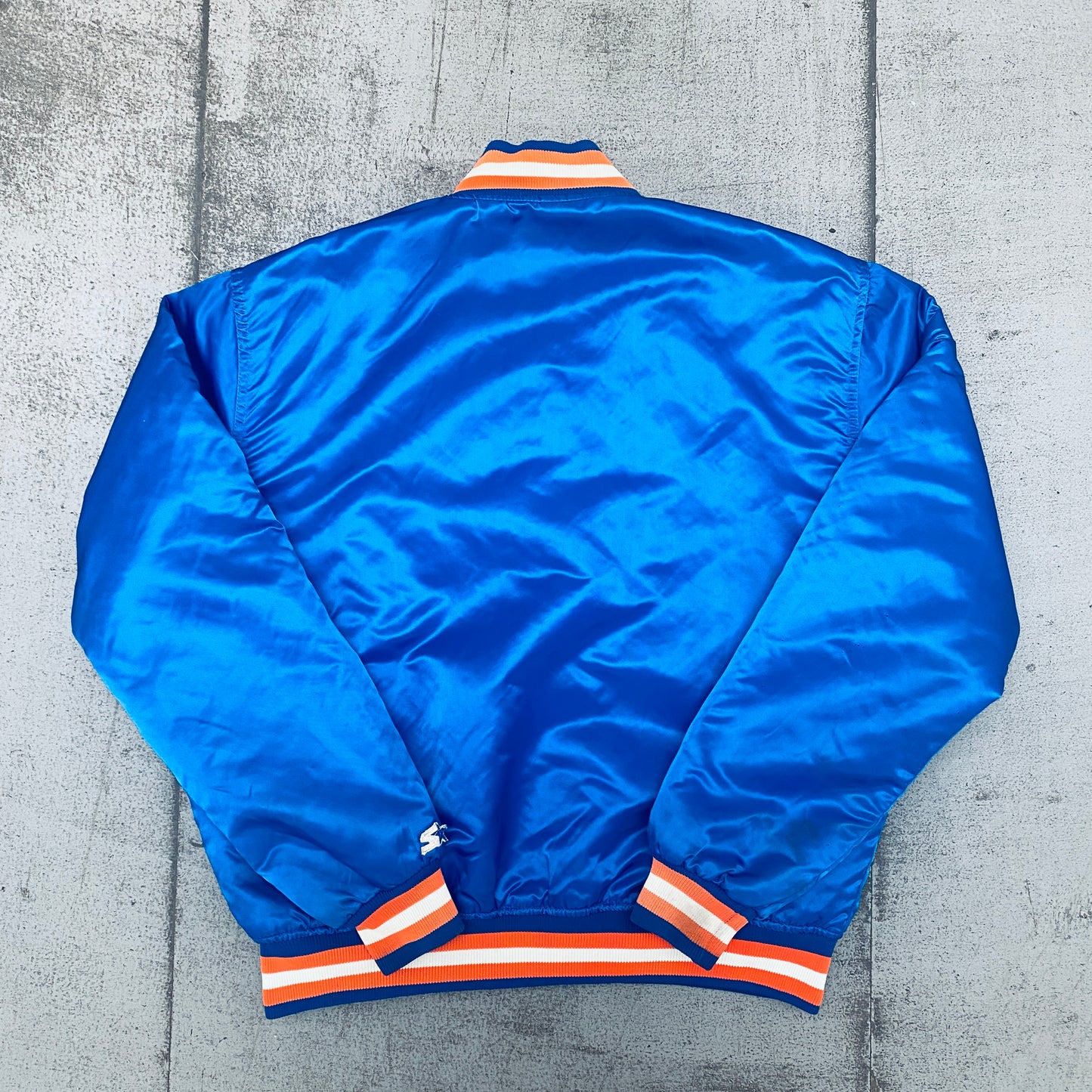 Cleveland Cavaliers: 1980's Satin NBA Authentics Starter Bomber Jacket (XL)