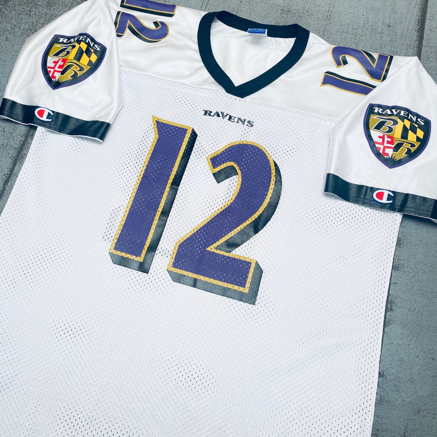 Baltimore Ravens: 2000/01 "12th Man" Champion Jersey (M/L)