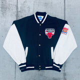 Chicago Bulls: 1990's Chalk Line Bomber Jacket (XL/XXL)