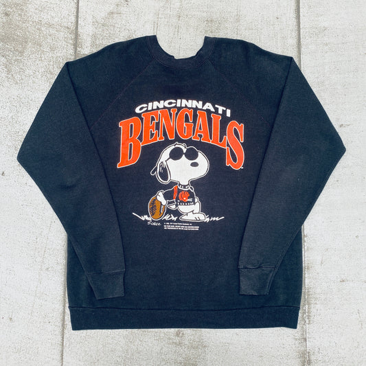 Cincinnati Bengals: 1971 Snoopy Graphic Sweat (L)