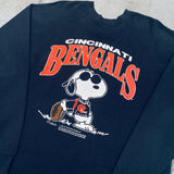 Cincinnati Bengals: 1971 Snoopy Graphic Sweat (L)