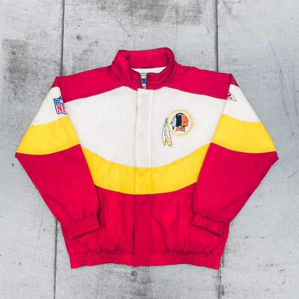 Vintage Apex One hotsell Washington Redskins full zip puffer coat jacket large