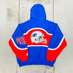 New England Patriots: 1990's Logo Athletic Wave Fullzip Proline Jacket (XL)