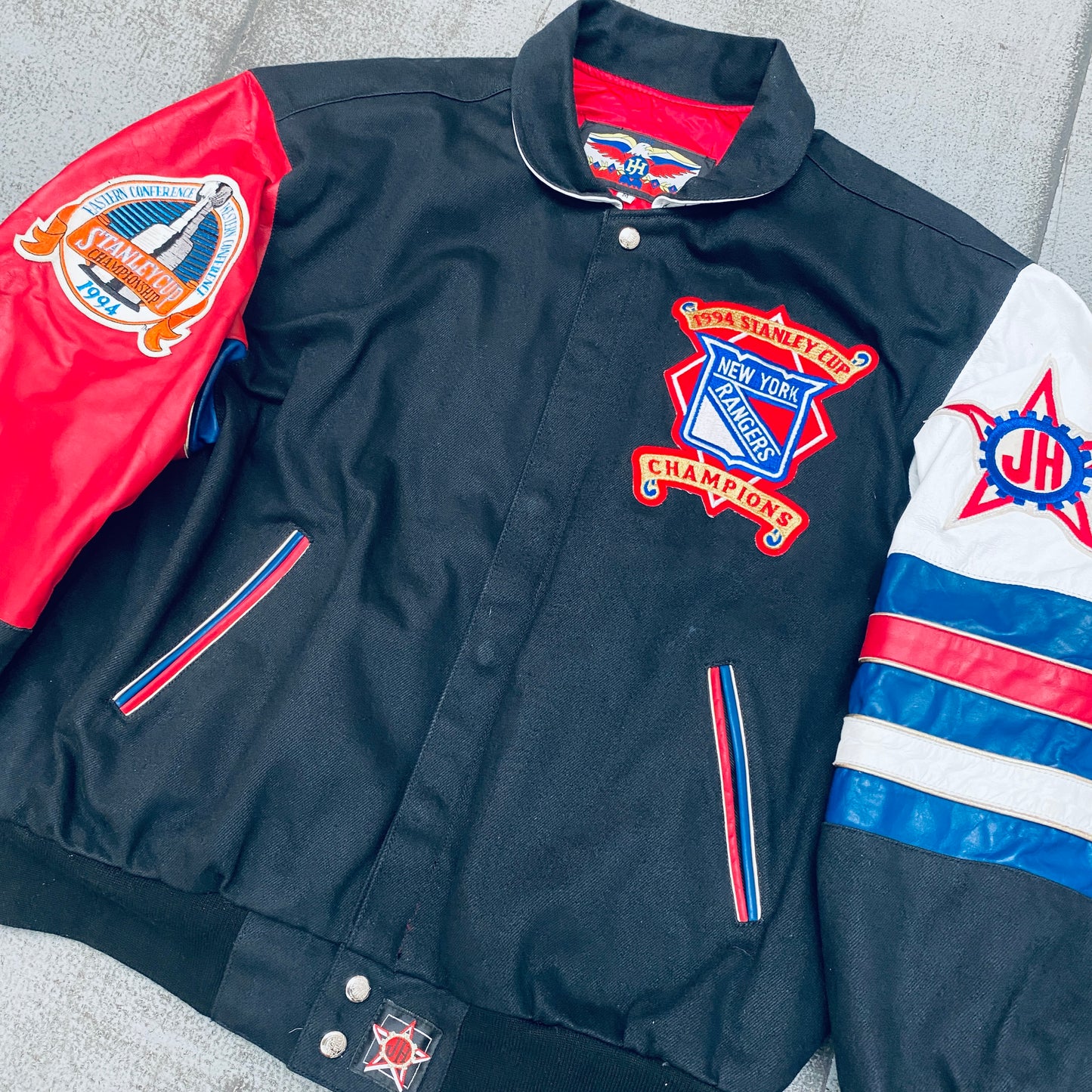 New York Rangers: 1994 Stanley Cup Champions Jeff Hamilton Jacket (L)