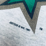 Minnesota North Stars: 1991 Graphic Spellout Sweat (M)