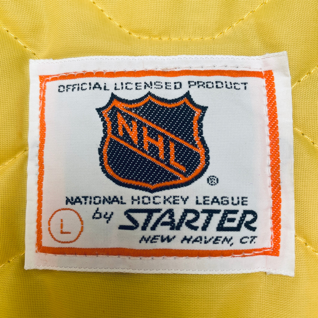 1980 Colorado Rockies Starter NHL Satin Jacket Size Small