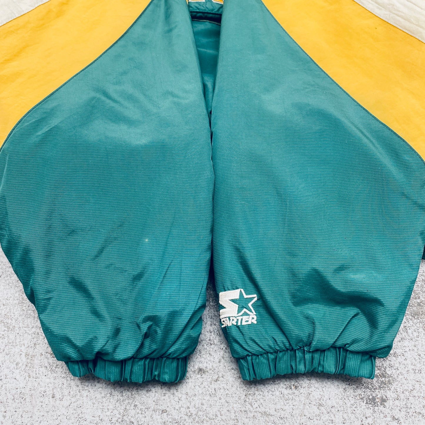 Green Bay Packers: 1990's 1/4 Zip Proline Starter Breakaway Jacket (XXL)