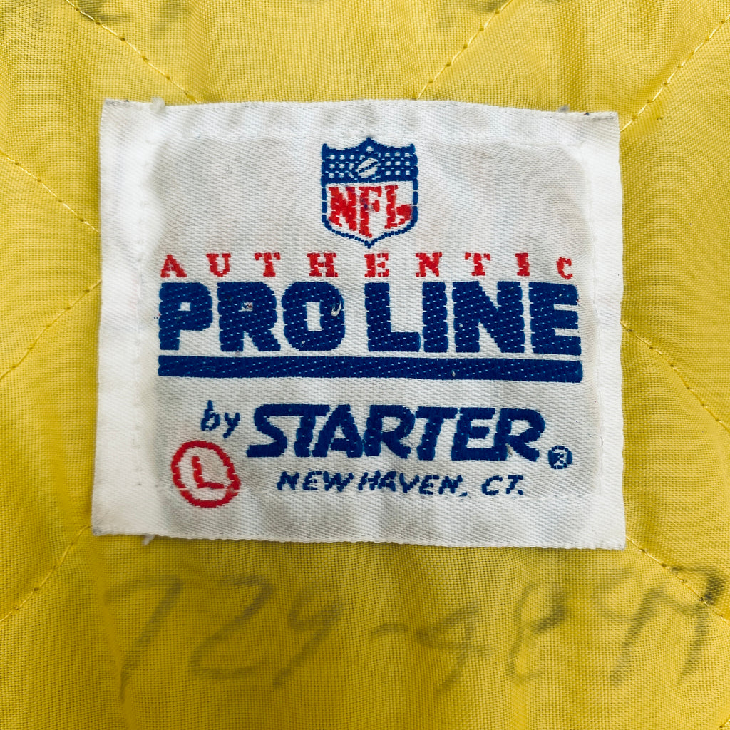 San Francisco 49ers: 1980's Satin Reverse Spellout Proline Starter