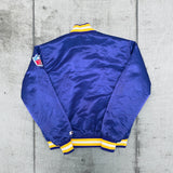 Minnesota Vikings: 1980's Satin Proline Starter Bomber Jacket (L)