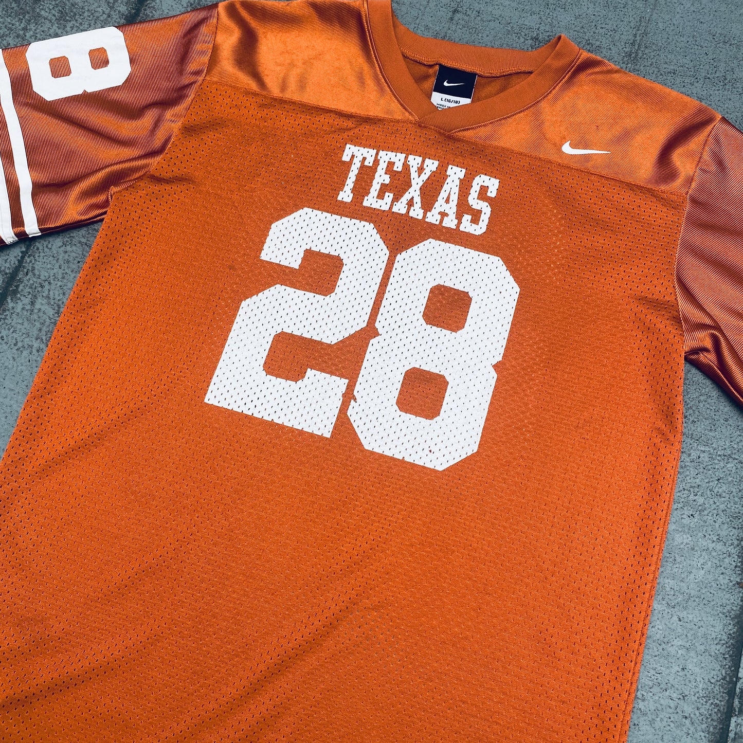 Texas Longhorns: No. 28 Nike Jersey (S)