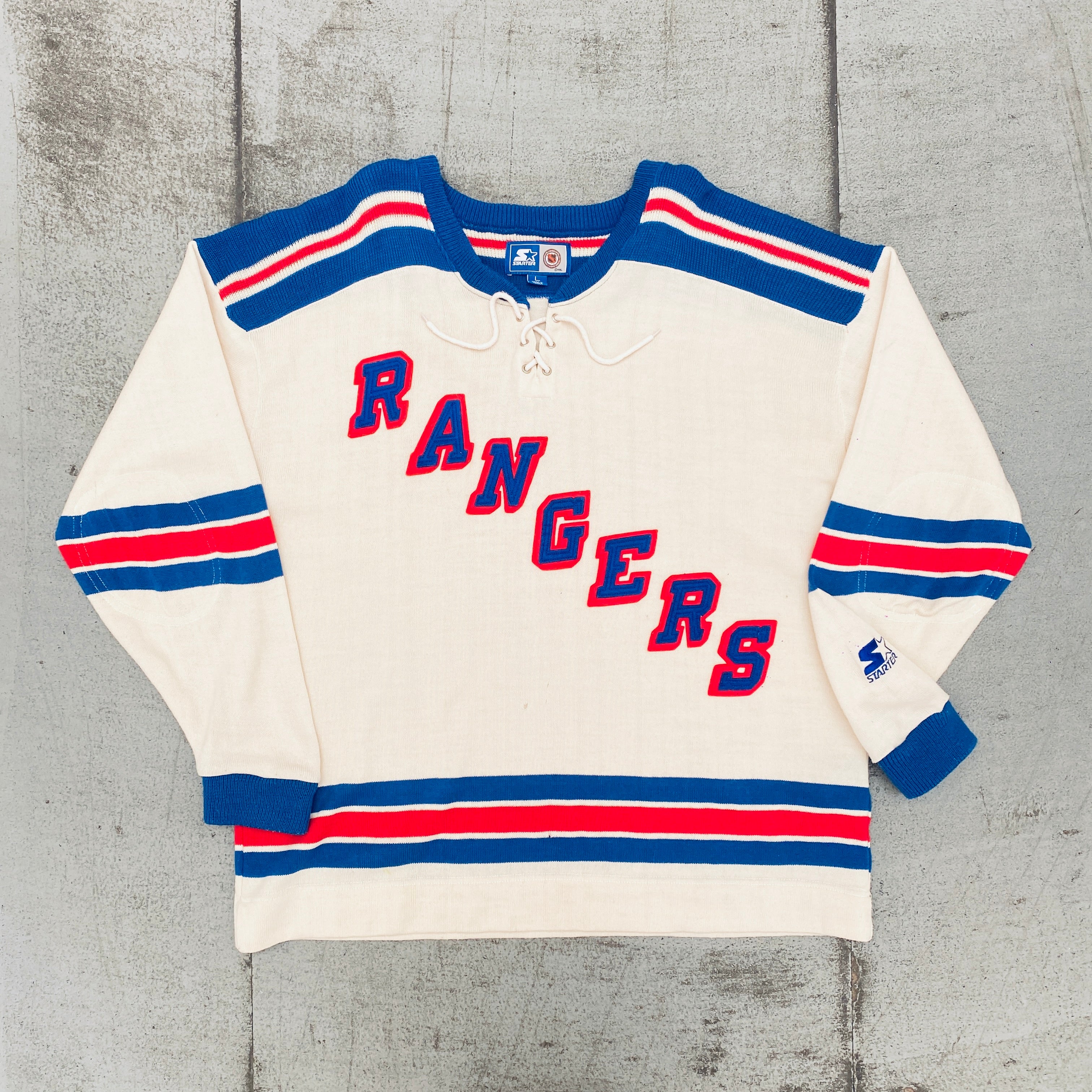 Vintage New York Rangers Nutmeg Sweatshirt Crewneck Size