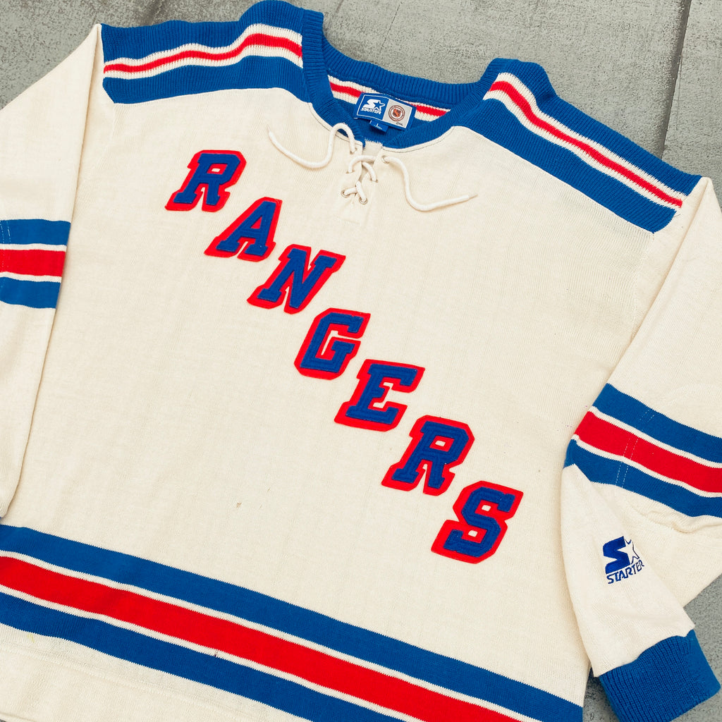 STARTER, Shirts, Vintage New York Rangers Starter Jersey Size Large