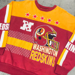 Washington Redskins: 1980's All Over Graphic Spellout Sweat (M/L)