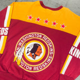 Washington Redskins: 1980's All Over Graphic Spellout Sweat (M/L)