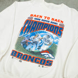 Denver Broncos: 1999 Back To Back Super Bowl Champions Sweat (XL)